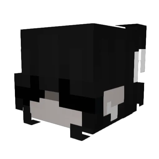 PBZINs Minecraft avatar head, 3D render