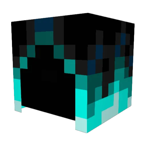 PCPL_Minecraft38 Minecraft avatar head, 3D render