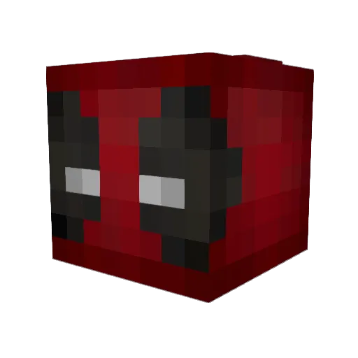 PCWilson Minecraft avatar head, 3D render