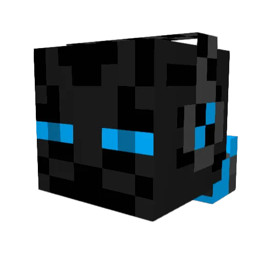 PCZoker2000 Minecraft avatar head, 3D render