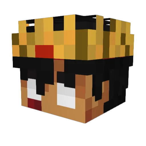 PEBEMURETREKANT Minecraft avatar head, 3D render
