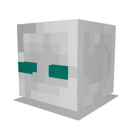 PEBZ21 Minecraft avatar head, 3D render