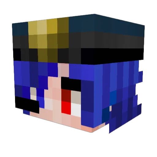PEEGAMEPlay_CH Minecraft avatar head, 3D render