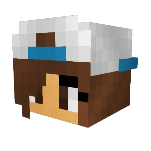 PEH_Arxon Minecraft avatar head, 3D render