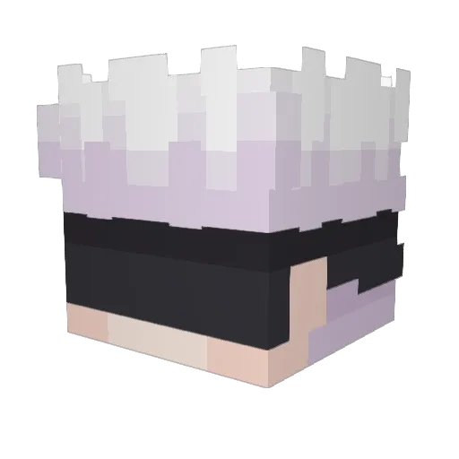PELLE1995 Minecraft avatar head, 3D render