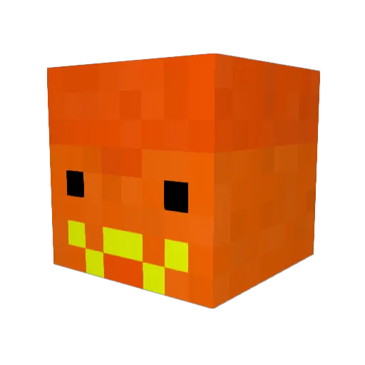 PENCHAN225 Minecraft avatar head, 3D render