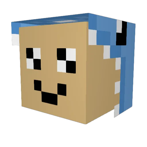 PEPEHAHA Minecraft avatar head, 3D render
