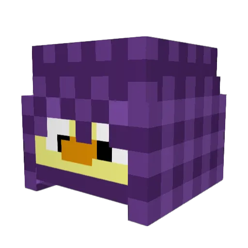 PEPPE0871 Minecraft avatar head, 3D render