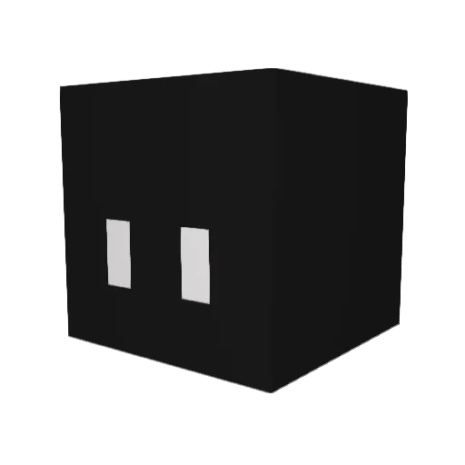 PERSTIL Minecraft avatar head, 3D render