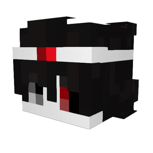 PERWOL2115 Minecraft avatar head, 3D render