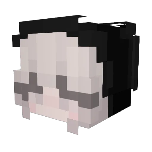 PETER3799 Minecraft avatar head, 3D render