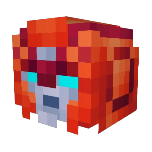 PETERGRIFFIN1236 Minecraft avatar head, 3D render