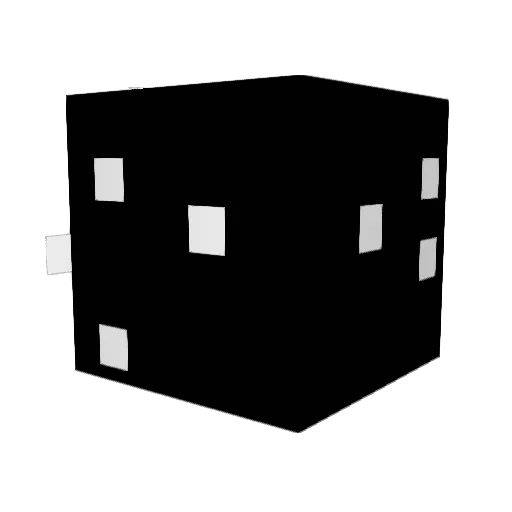 PETRAN2005 Minecraft avatar head, 3D render