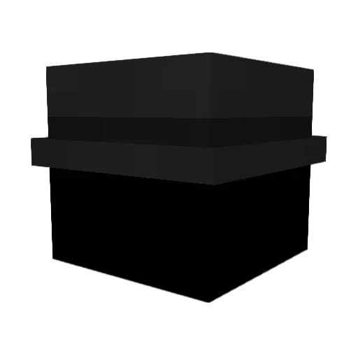 PEVOII Minecraft avatar head, 3D render