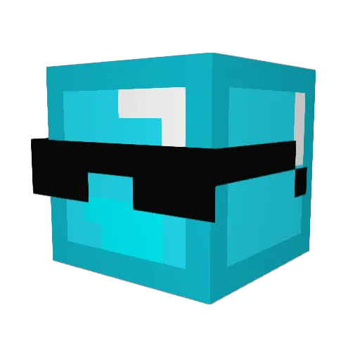 PFCHarry007 Minecraft avatar head, 3D render