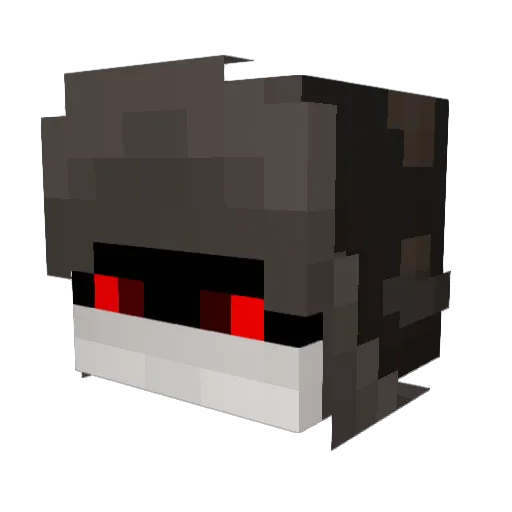 PGC_ Minecraft avatar head, 3D render