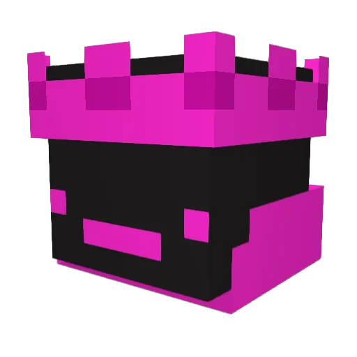 PHANT0M9608 Minecraft avatar head, 3D render