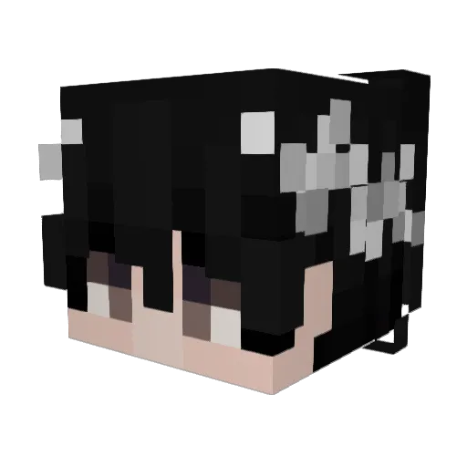 PHENIXZEAL Minecraft avatar head, 3D render