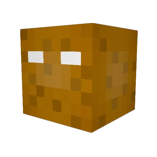PHILLIPE1234 Minecraft avatar head, 3D render