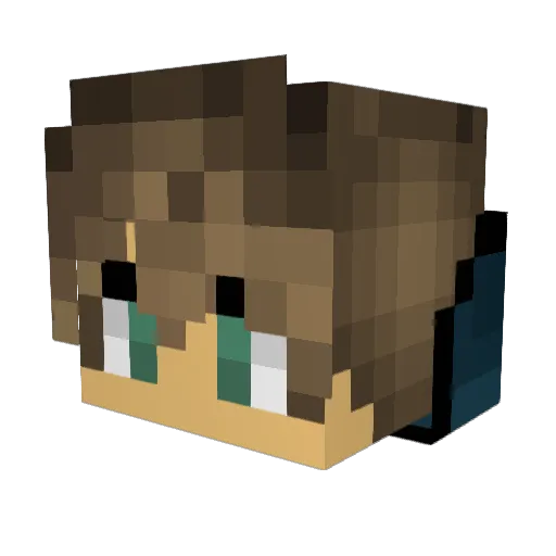 PHILTHETHRILL99 Minecraft avatar head, 3D render