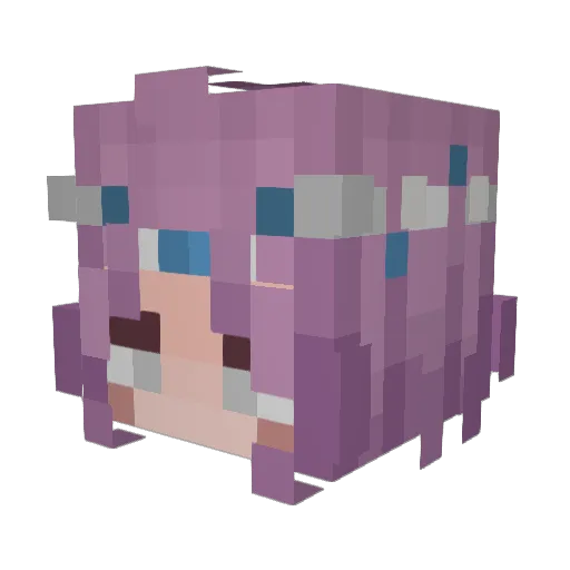 PHL_Pokeboy Minecraft avatar head, 3D render