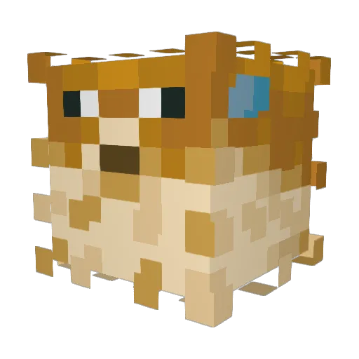 PIGMASTER0912 Minecraft avatar head, 3D render