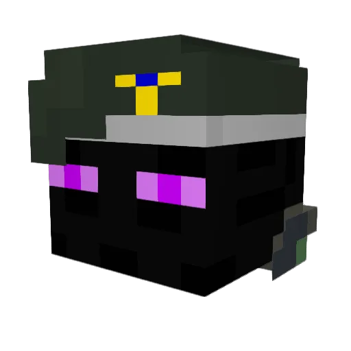 PILOTHEBEST Minecraft avatar head, 3D render