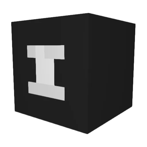 PIMPI64 Minecraft avatar head, 3D render