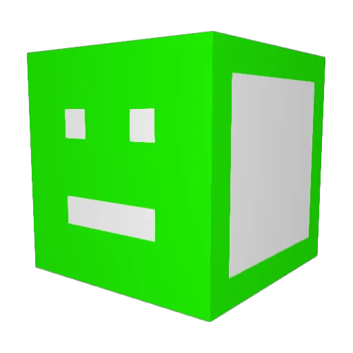 PINHEADS321 Minecraft avatar head, 3D render