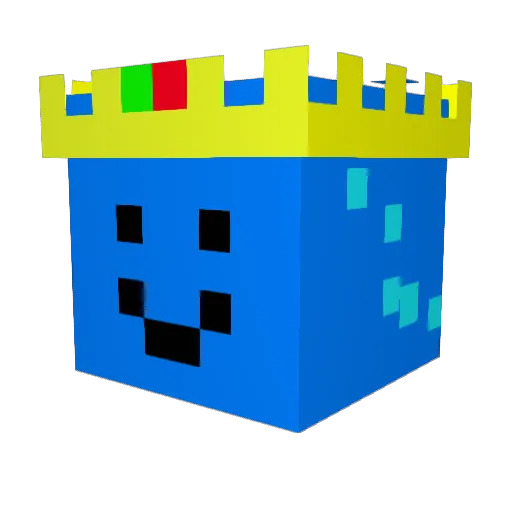 PIOTRDIAX Minecraft avatar head, 3D render