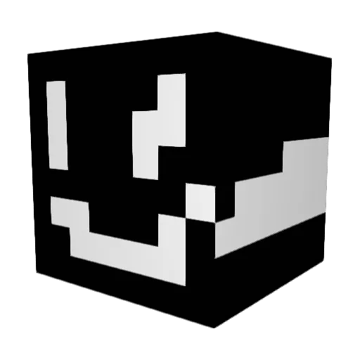 PIW_YT Minecraft avatar head, 3D render