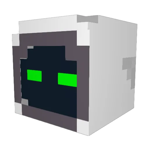 PIXTEP Minecraft avatar head, 3D render
