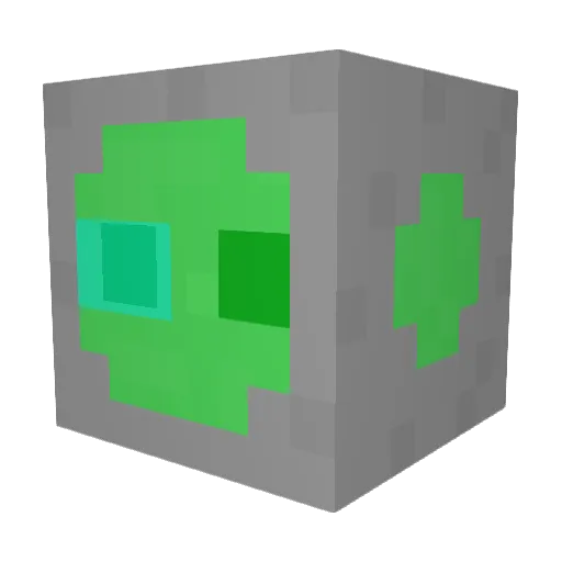 PJ2012 Minecraft avatar head, 3D render