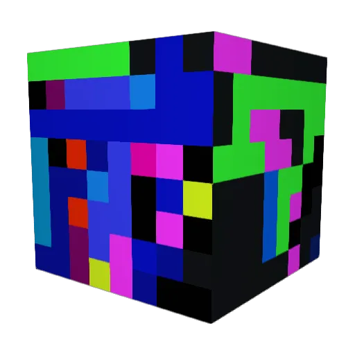 PJC1105 Minecraft avatar head, 3D render