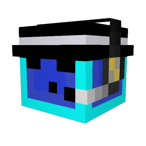 PJronq Minecraft avatar head, 3D render