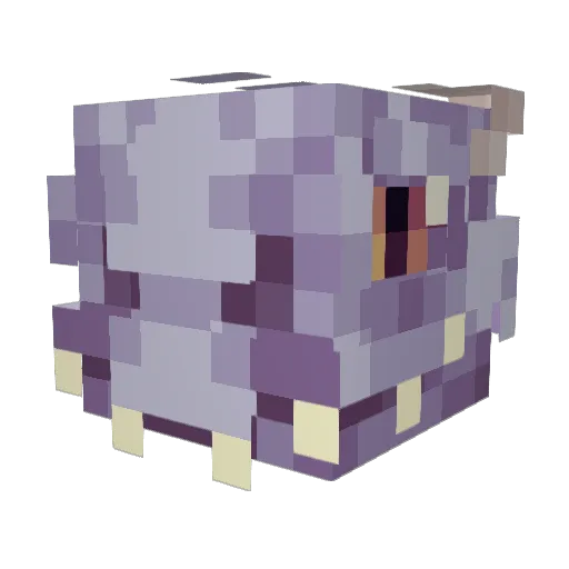 PKSD Minecraft avatar head, 3D render