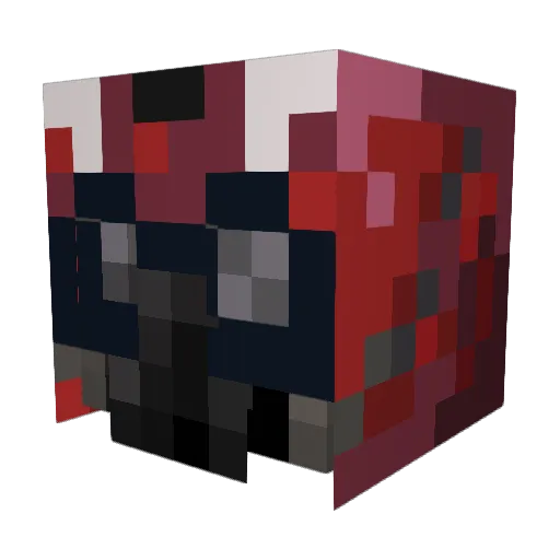 PKS_Scuffed Minecraft avatar head, 3D render