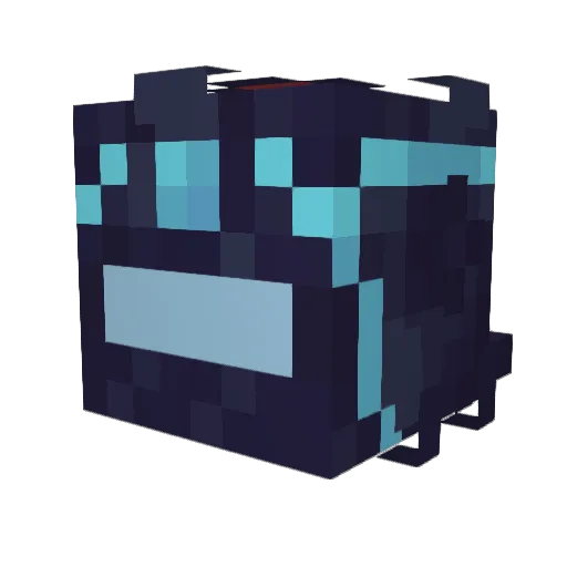 PKSolemn Minecraft avatar head, 3D render