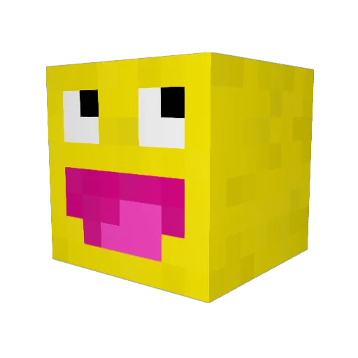 PKiller8498 Minecraft avatar head, 3D render