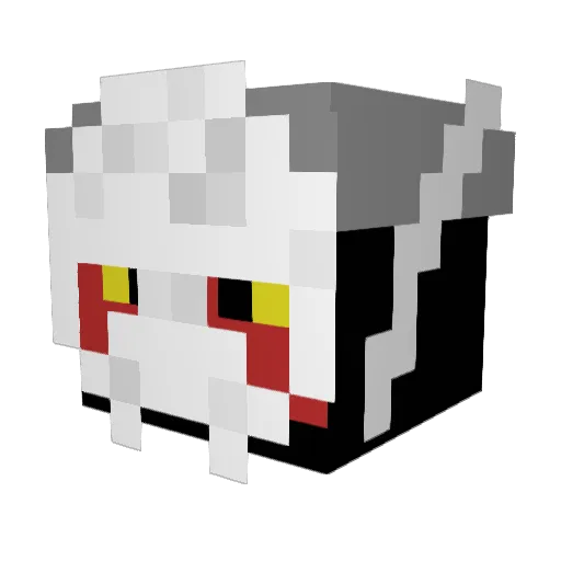 PKpyro Minecraft avatar head, 3D render