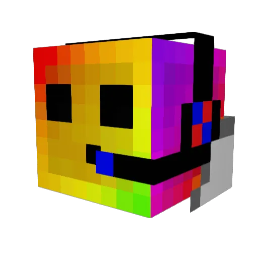 PKsw33t Minecraft avatar head, 3D render