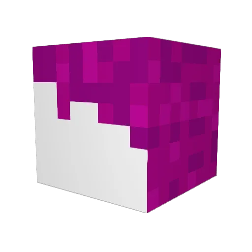 PLANKTONUS Minecraft avatar head, 3D render