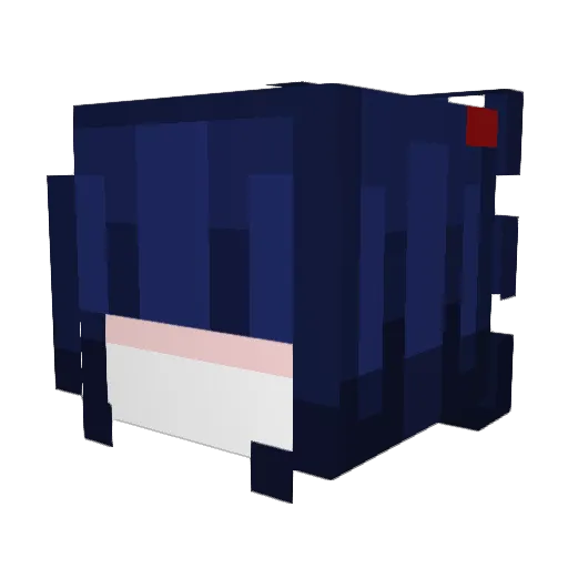 PLAYFORHONOR Minecraft avatar head, 3D render