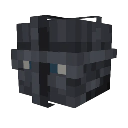PLAZACOOLJO Minecraft avatar head, 3D render
