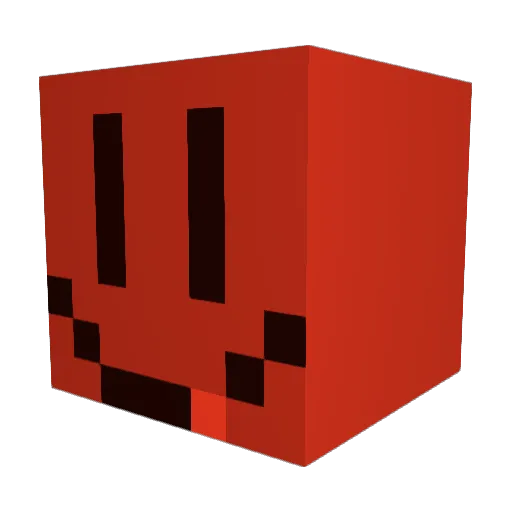 PLKubaPl16 Minecraft avatar head, 3D render
