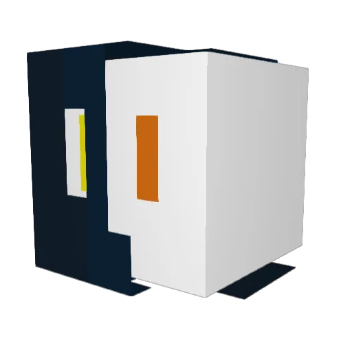 PLegend Minecraft avatar head, 3D render