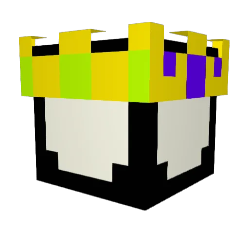 PMWTH Minecraft avatar head, 3D render
