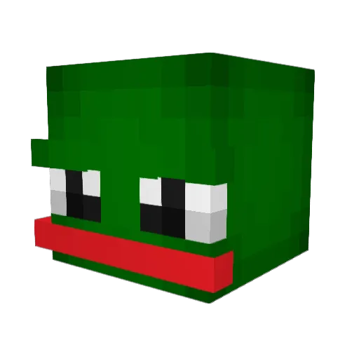 PNRCosta Minecraft avatar head, 3D render