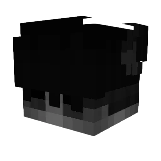 PNX585 Minecraft avatar head, 3D render