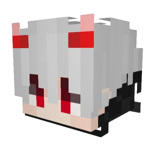 PNX_Wyrn Minecraft avatar head, 3D render